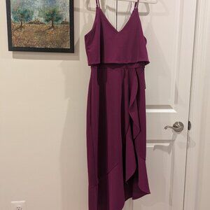 Nordstrom The Vanity Room violet dress